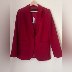 Banana Republic Red Blazer